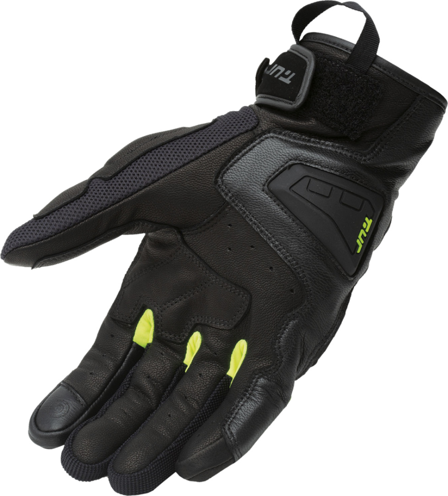 T. UR Handschuh G-Four schwarz-grau-neon gelb