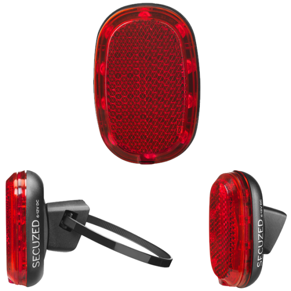 Busch & Müller Rücklicht E-Bike, SECUZED, DC 6-15V
