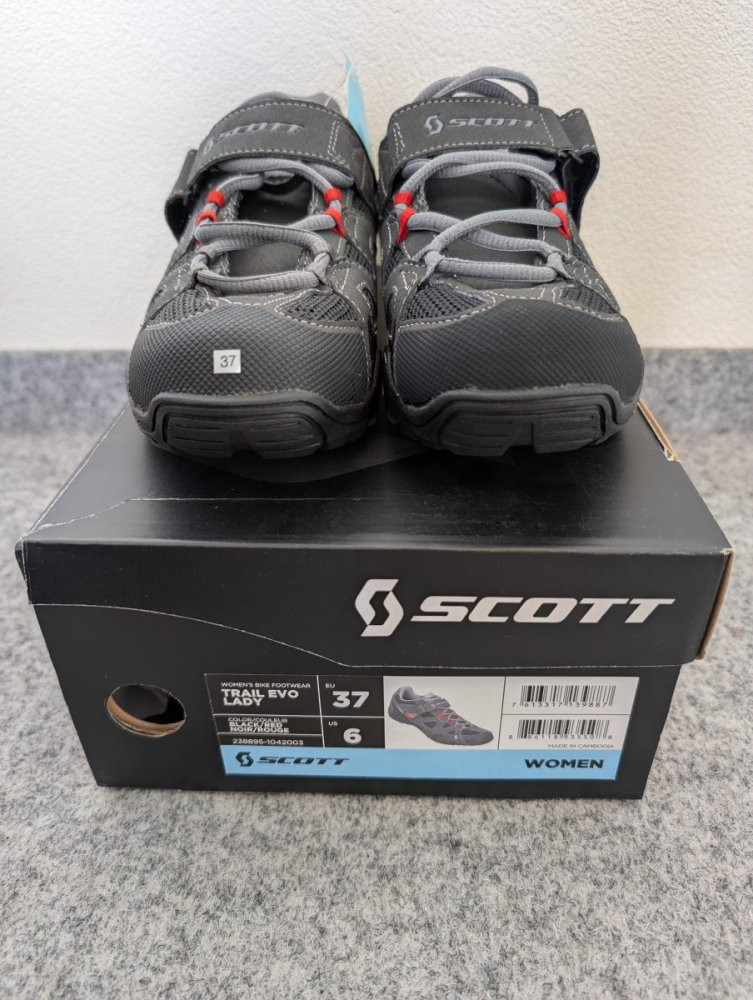 Scott Shoe Trail Evo Lady black-red
