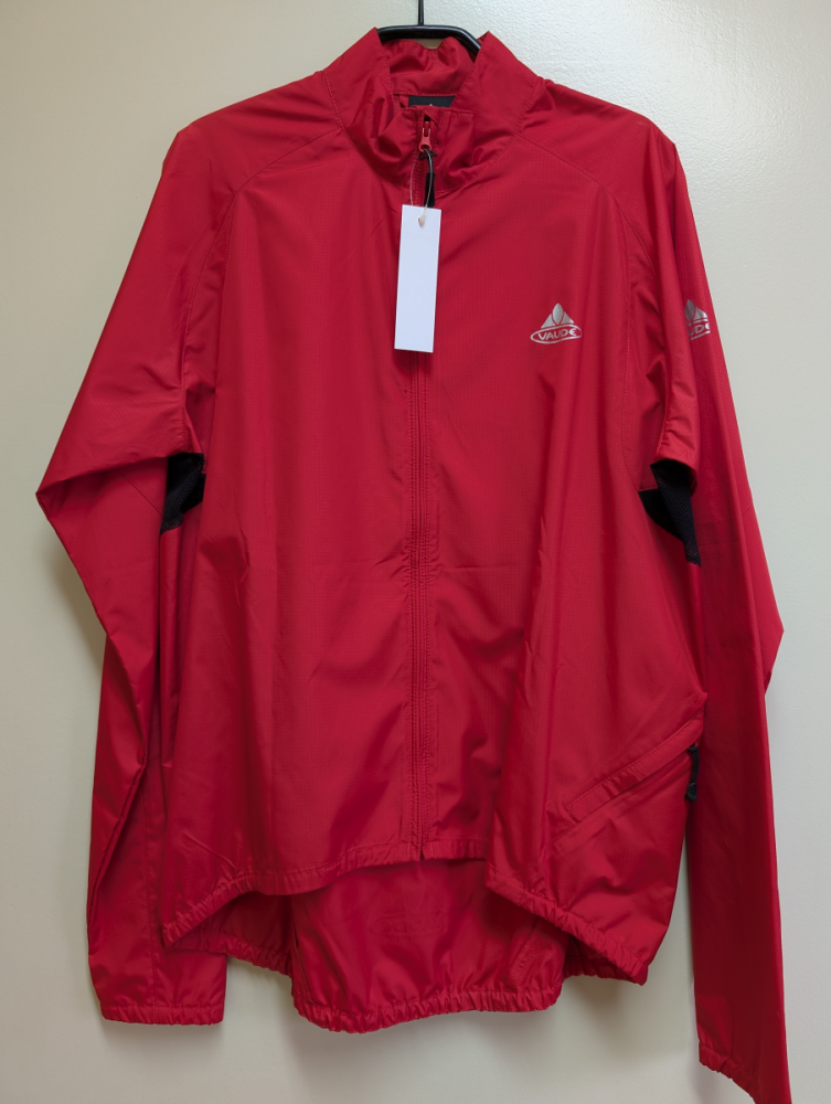 Vaude Windjacke Fly red L