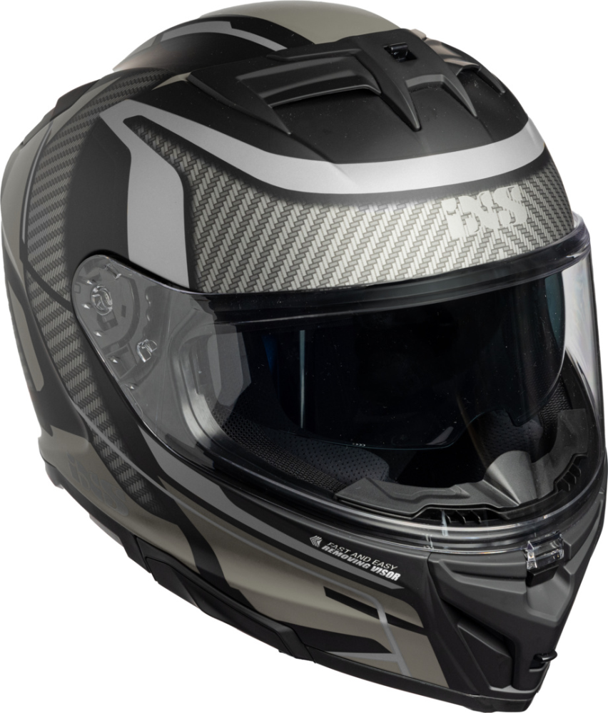 IXS Integralhelm iXS912 SV 2.0 Blade matt schwarz-silber
