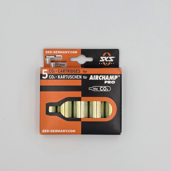 SKS CO2-Patronen 5 x 16 g ohne Gewinde