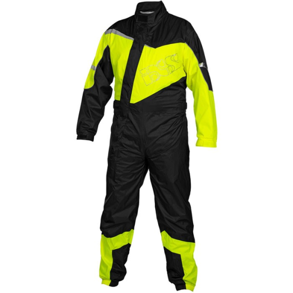 IXS Regenkombi 1.0 schwarz-fluogelb