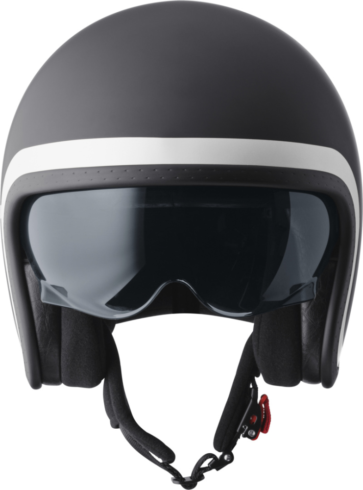 gms Jethelm Ride matt schwarz-weiss