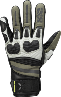 IXS Tour Handschuh Montevideo-Air 2.0 schwarz-oliv-hellgrau L