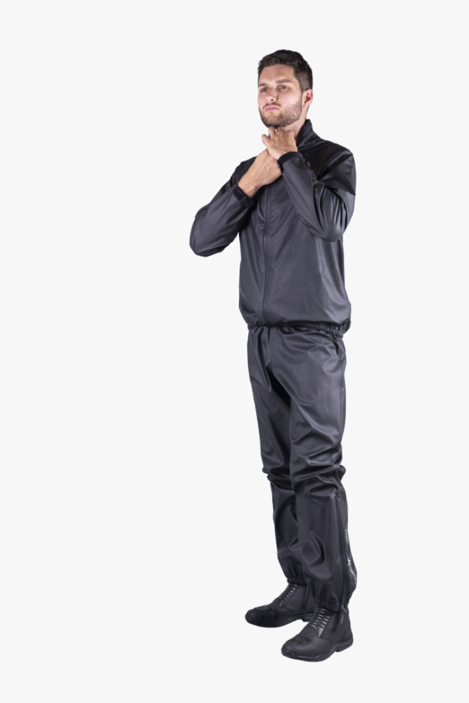 IXS Regenhose Croix schwarz 2XL